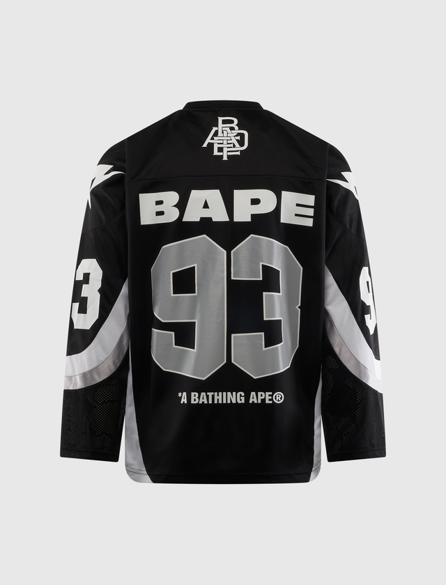 LINE CAMO JACQUARD LOGO RELAXED FIT ICE HOCKEY JERSEY