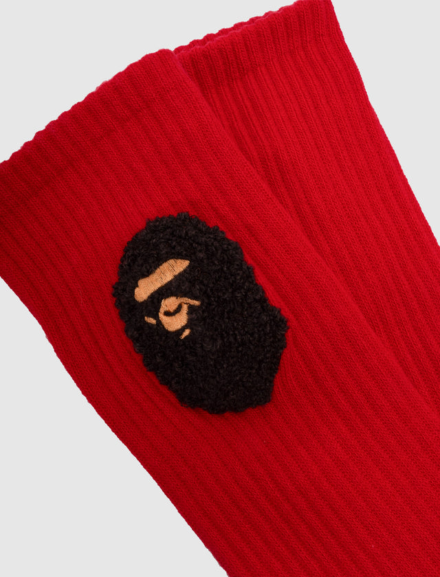BALLOON YARN APE HEAD SOCKS