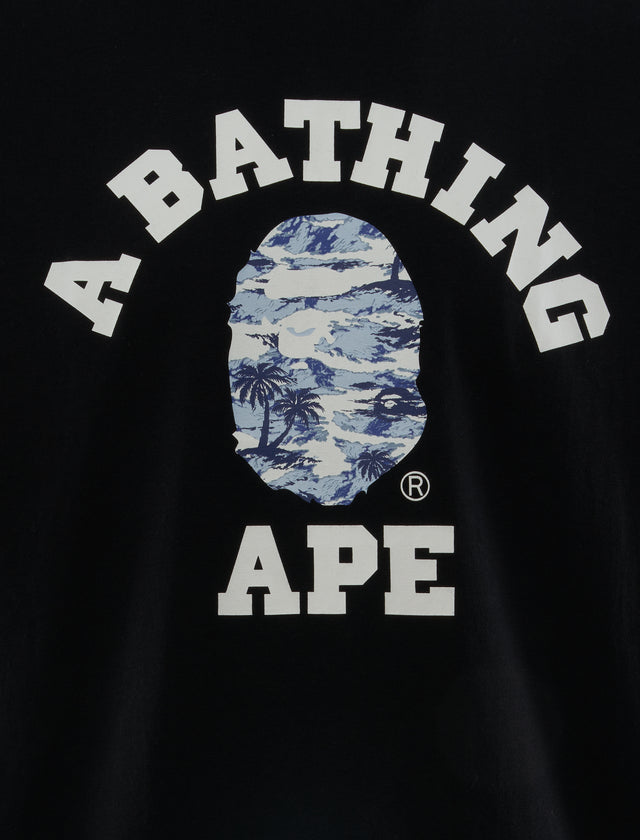 PALM TREE CAMO COLLEGE TEE