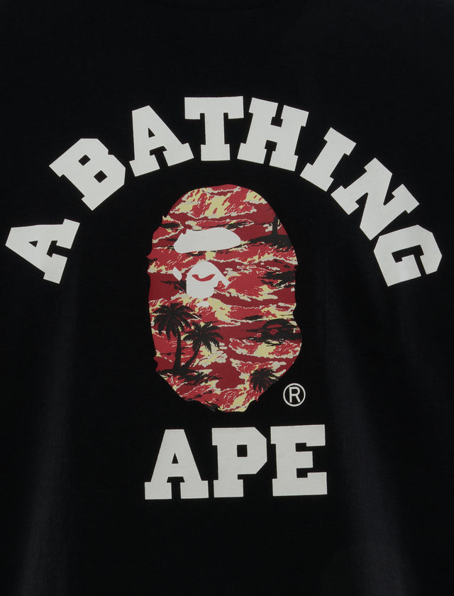 PALM TREE CAMO COLLEGE TEE