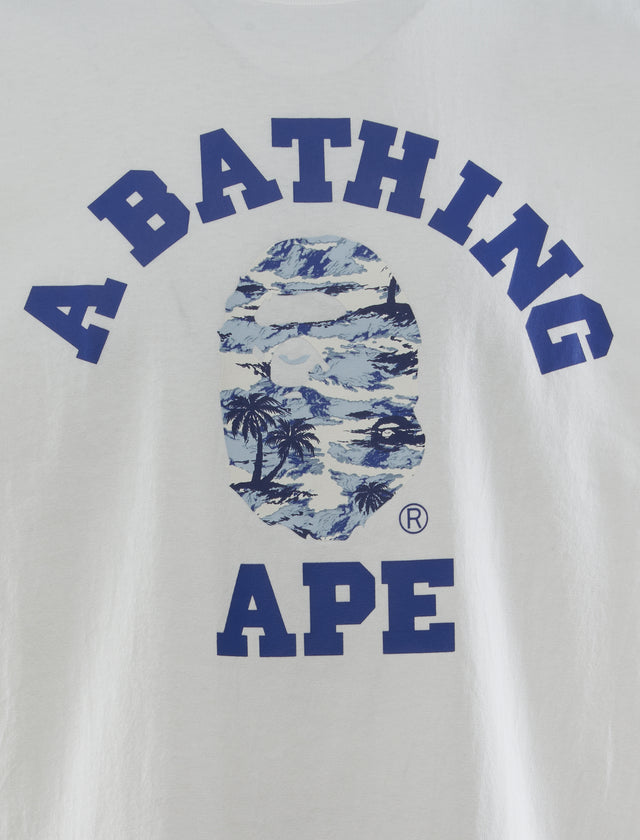 PALM TREE CAMO COLLEGE TEE