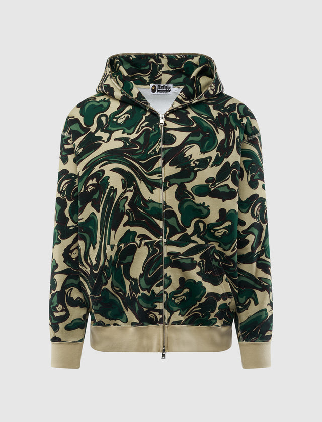 MARBLING CAMO HOODIE