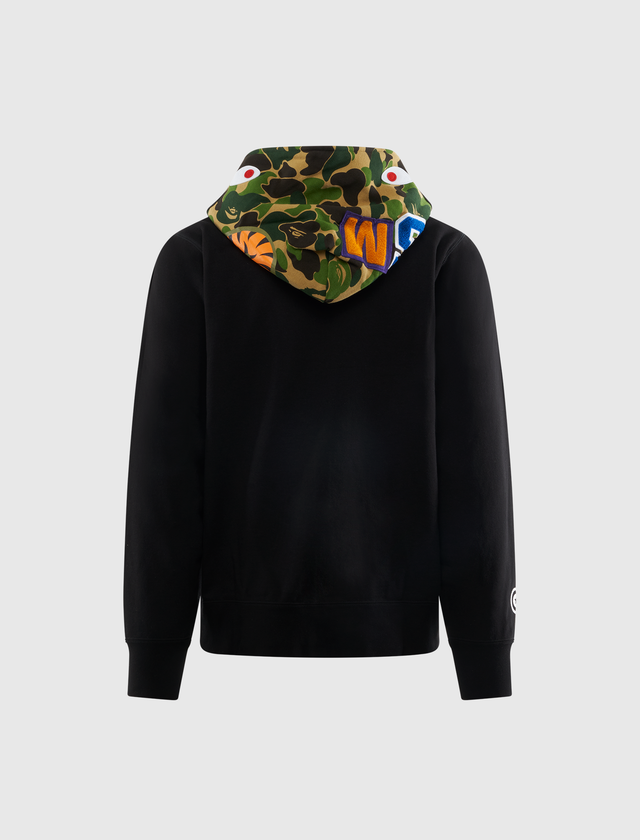 ABC CAMO DOUBLE SHARK RELAXED FIT FULL ZIP HOODIE