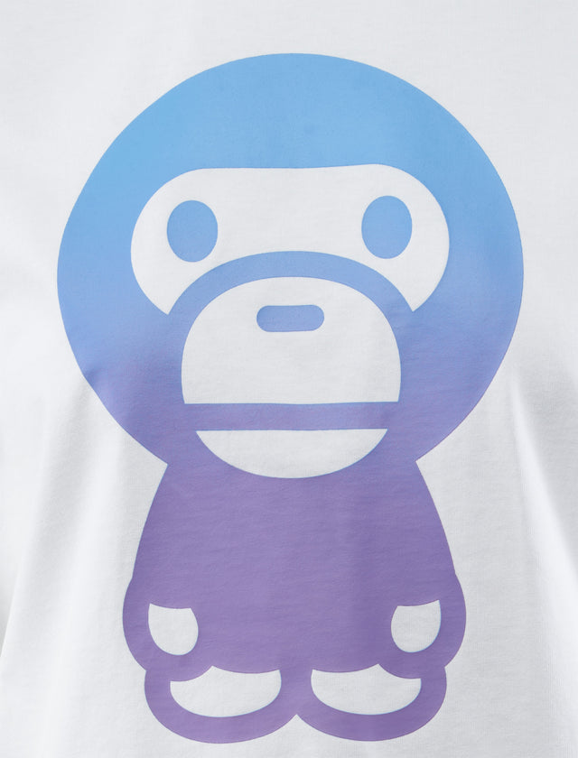 WOMEN'S GRADATION BIG BABY MILO TEE