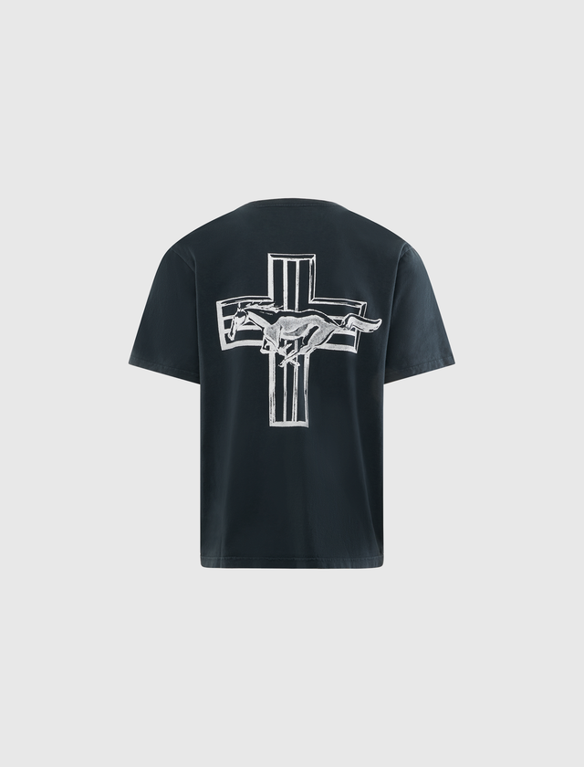MUSTANG CROSS TEE
