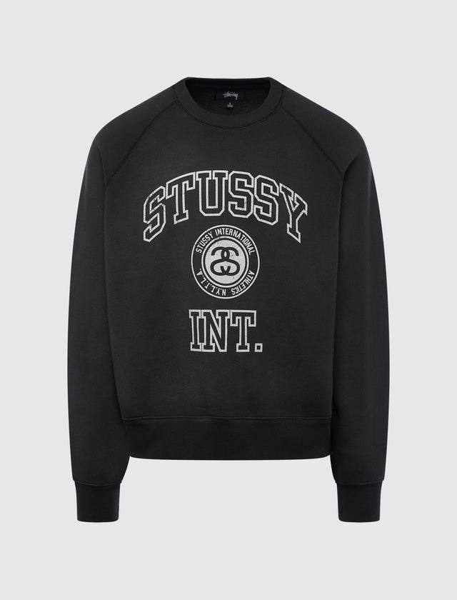 OVERLOCK VARSITY RAGLAN SWEATSHIRT