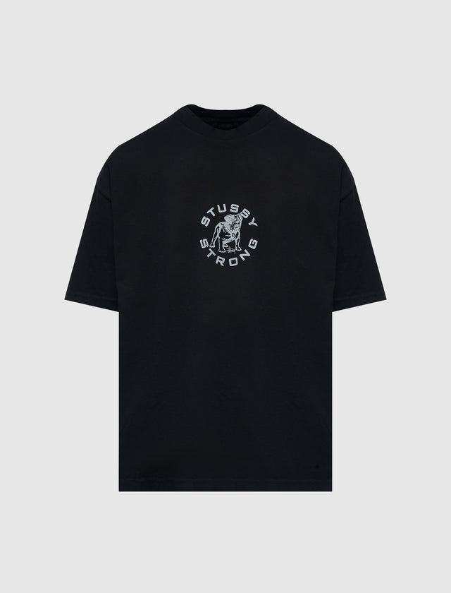 BLACK "STRONG MAC" DOG TEE