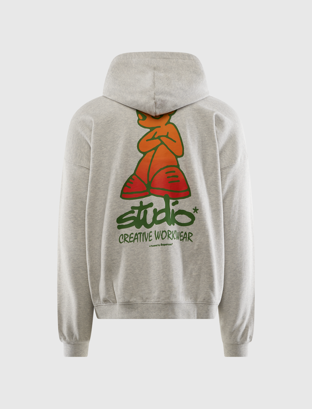 STUDIO THIRD EYE ZIP-HOODIE