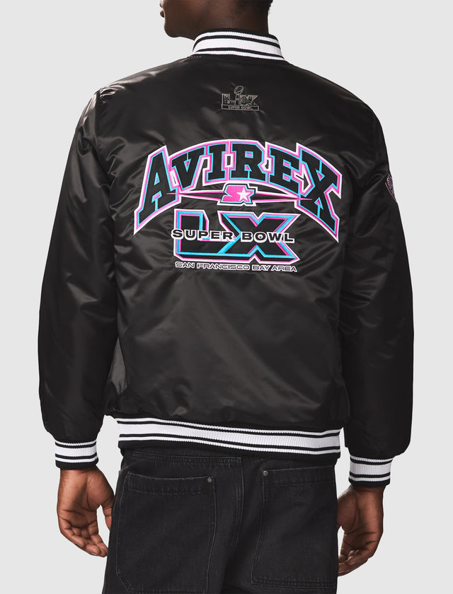 SUPER BOWL LX SATIN JACKET