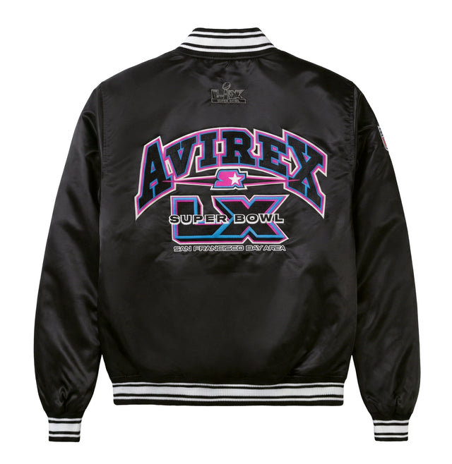 SUPER BOWL LX SATIN JACKET