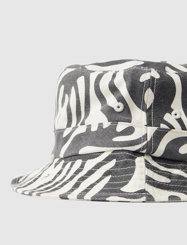 BLOBBED BUCKET HAT
