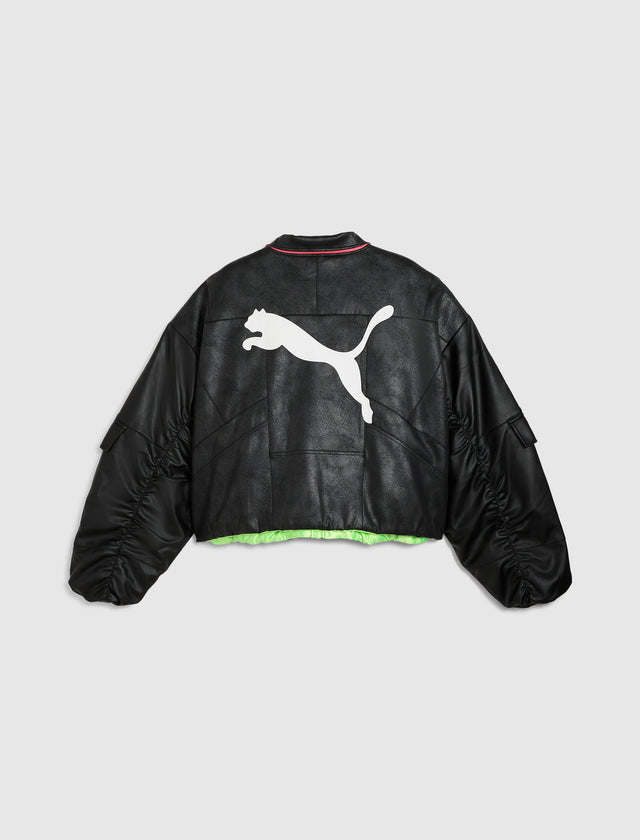 ASAP ROCKY PLEATHER JACKET