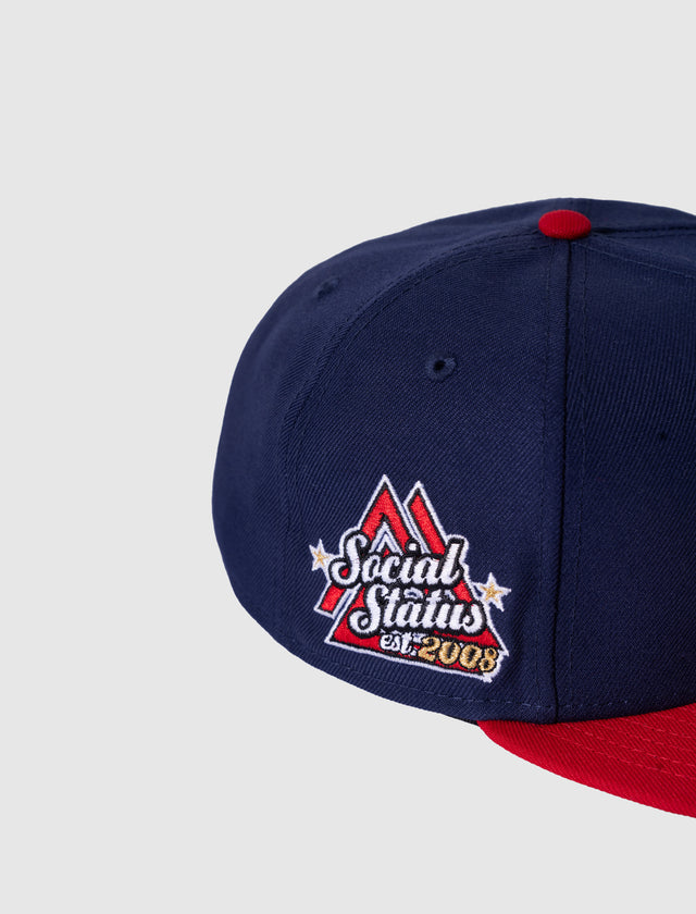 SOCIAL STATUS NEW ERA FITTED CAP