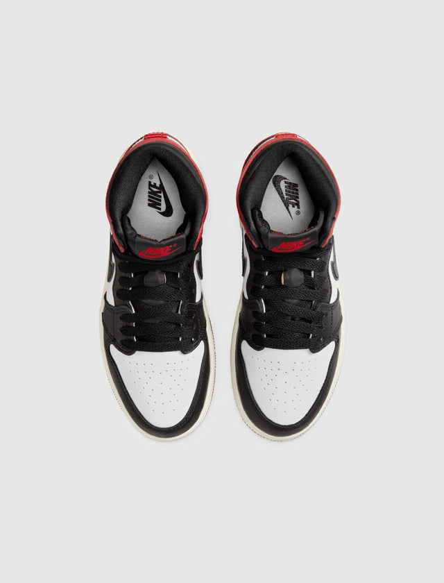 AIR JORDAN 1 RETRO HIGH OG "BLACK TOE REIMAGINED" PS