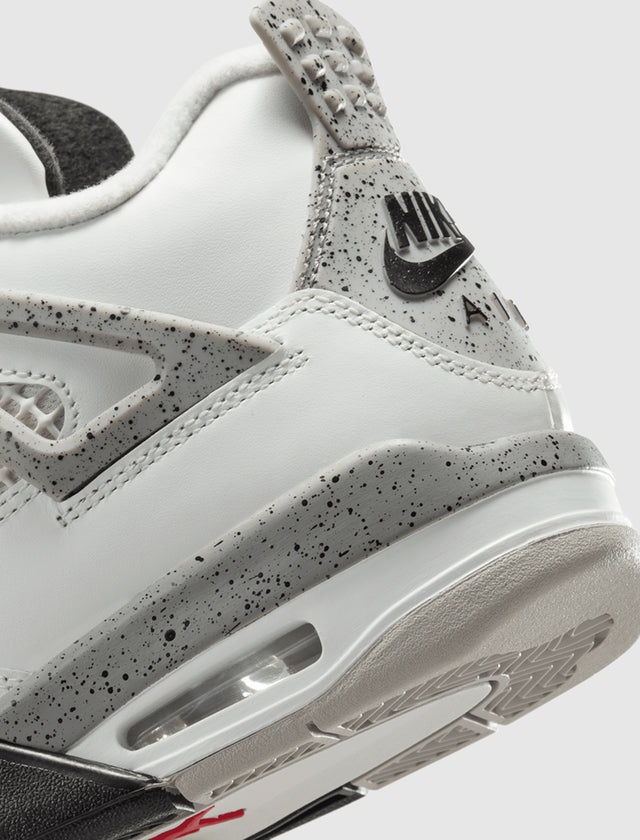 AIR JORDAN 4 RETRO "WHITE CEMENT" GS