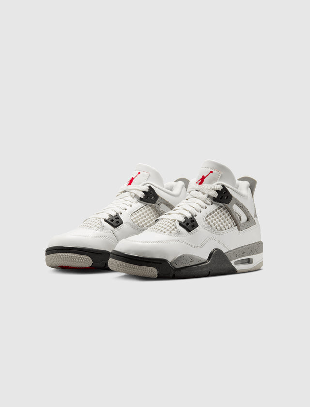 AIR JORDAN 4 RETRO "WHITE CEMENT" GS