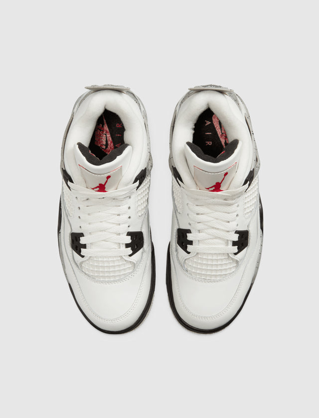 AIR JORDAN 4 RETRO "WHITE CEMENT" GS