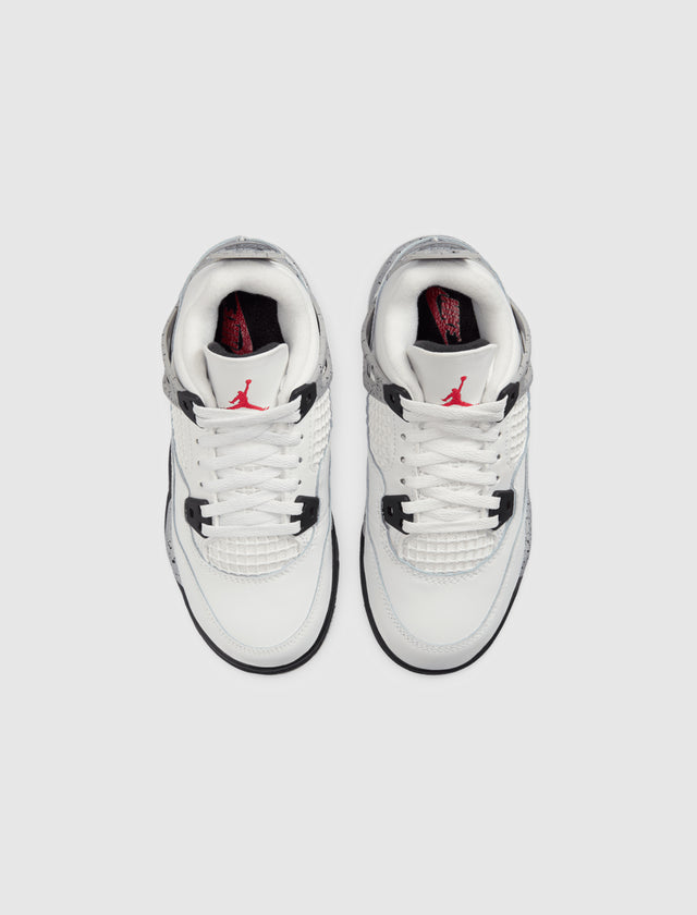 AIR JORDAN 4 RETRO "WHITE CEMENT" PS