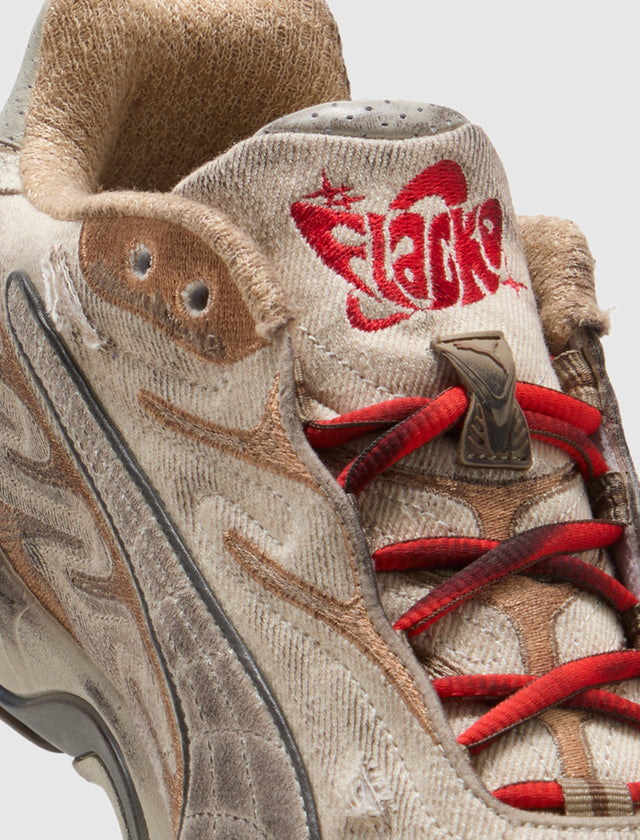 A$AP ROCKY INHALE DISTRESSED CANVAS "ALPINE SNOW/SILVER/SAND DUNE"