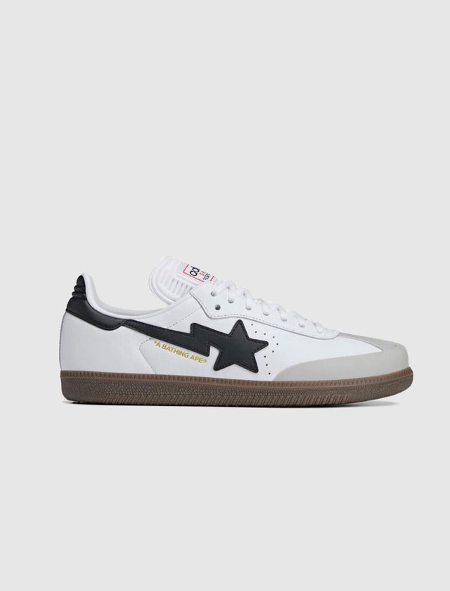BAPE SAMBA "WHITE/BLACK"
