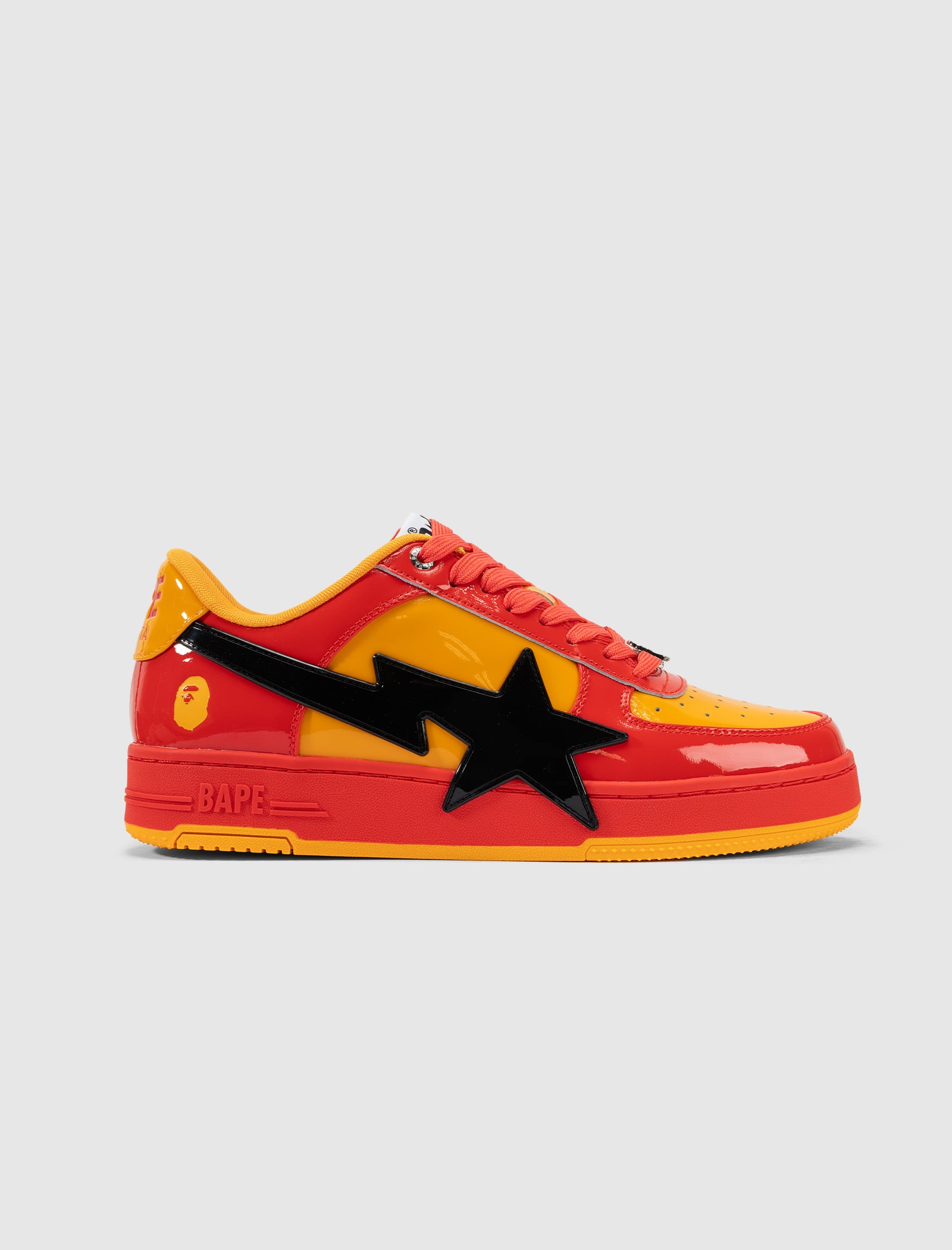 BAPE スニーカー オレンジ/イエロー/ブラック BAPE STA OS #1 M2 – Social Status