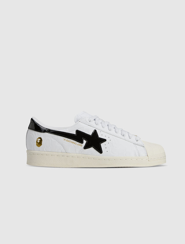 BAPE SUPERSTAR "WHITE/BLACK"