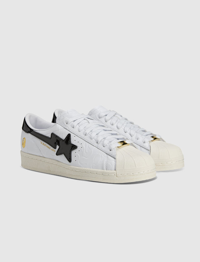 BAPE SUPERSTAR "WHITE/BLACK"