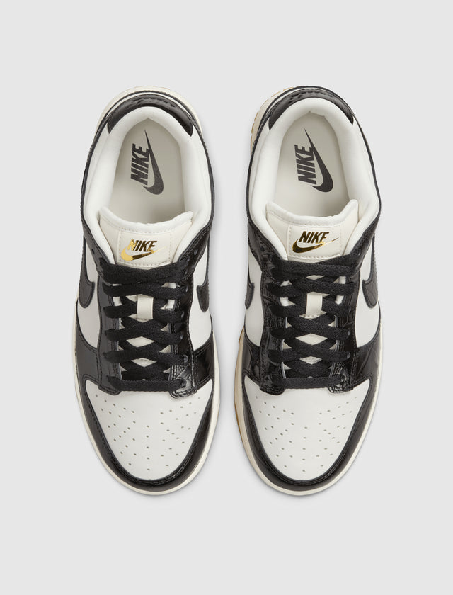 WOMEN'S DUNK LOW "BLACK CROC" LX