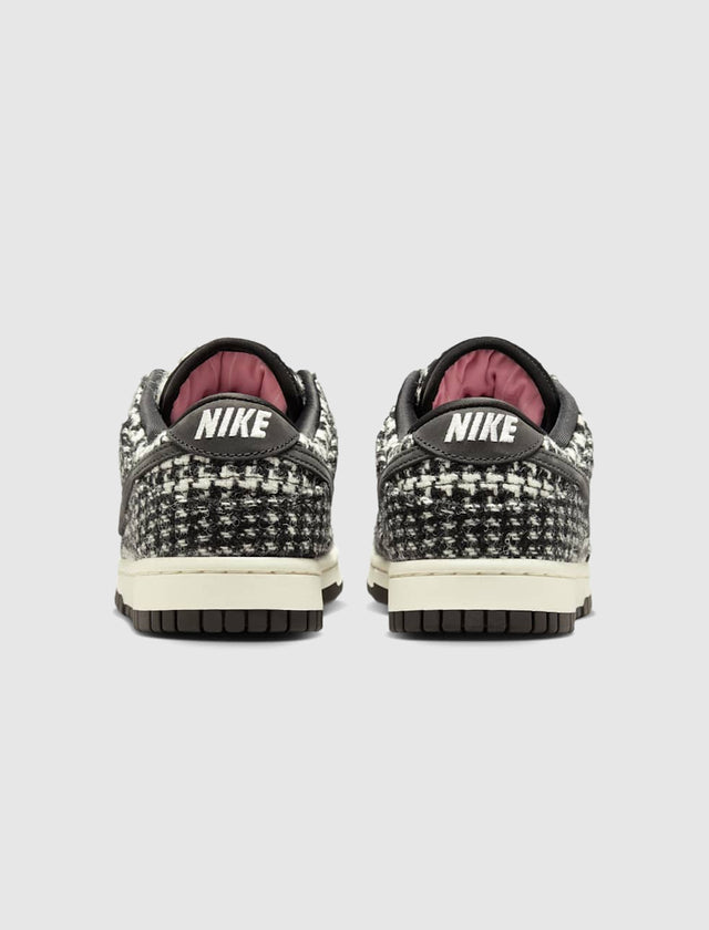 WOMEN'S DUNK LOW HARRIS TWEED "BLACK/WHITE"