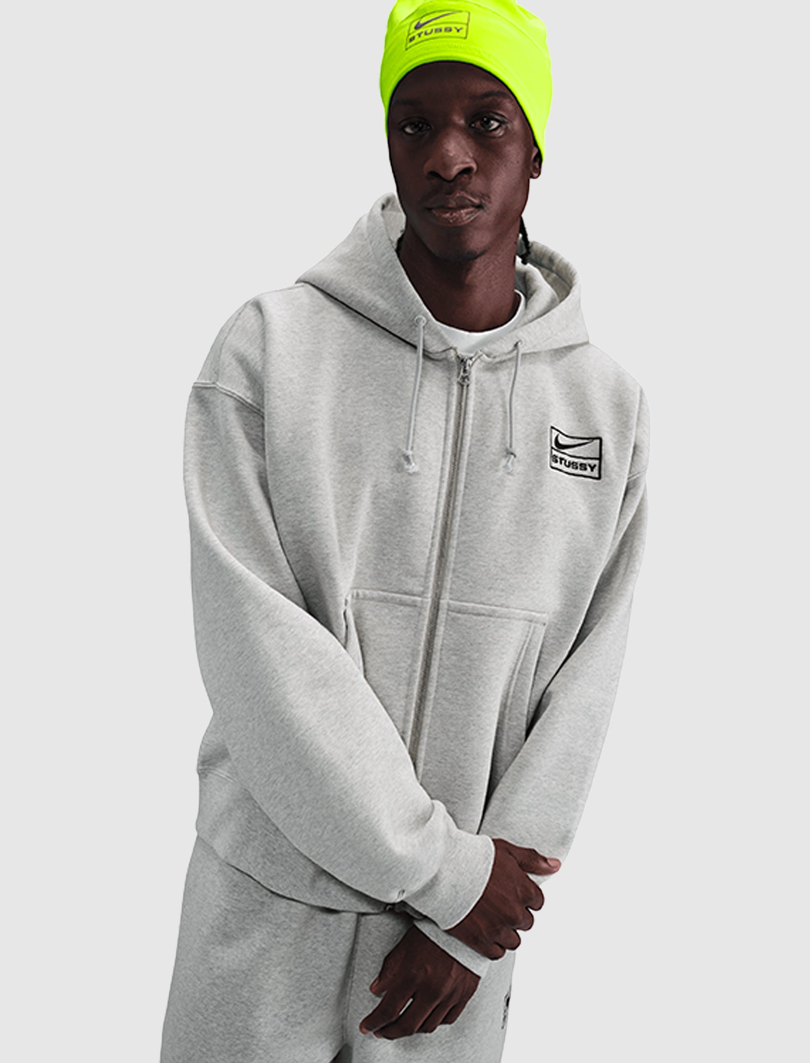 STUSSY & NIKE パーカー グレー L (25FW) Nike x Stussy Hoodie Grey Men's - SS22 - US