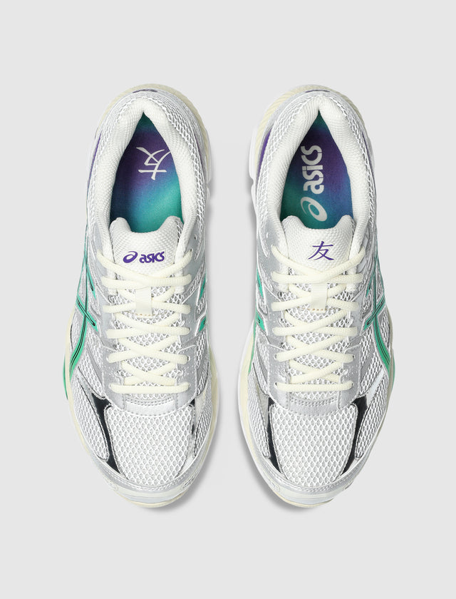 GEL-CUMULUS 16 SUMMIT EXCLUSIVE "CREAM/MALACHITE GREEN"