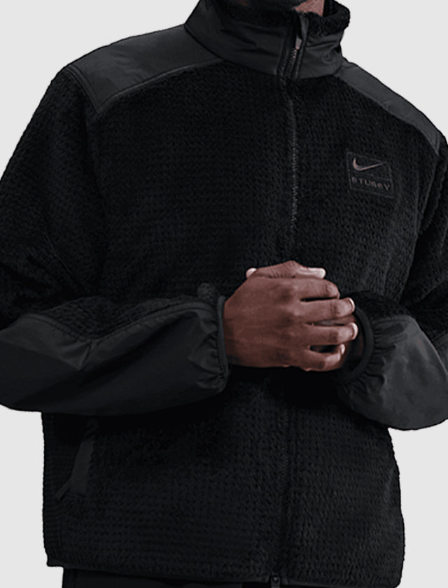 STUSSY HIGH-LOFT FULL-ZIP JACKET
