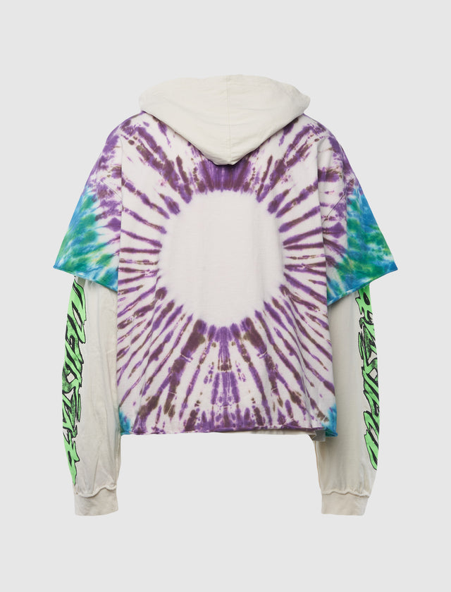 TYE-DYE ZIP-UP