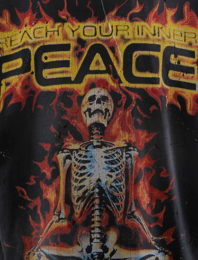 INNER PEACE SKELETON T-SHIRT