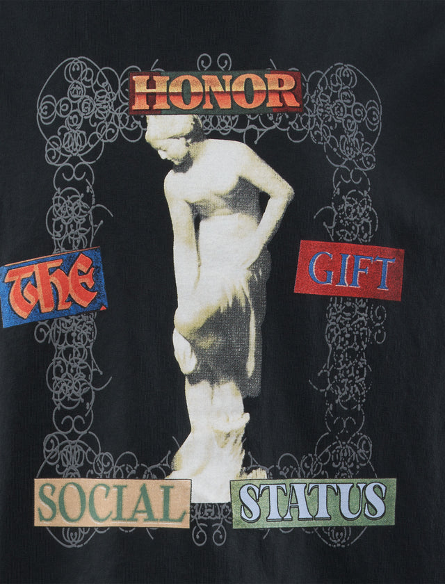 SOCIAL STATUS STATUE T-SHIRT