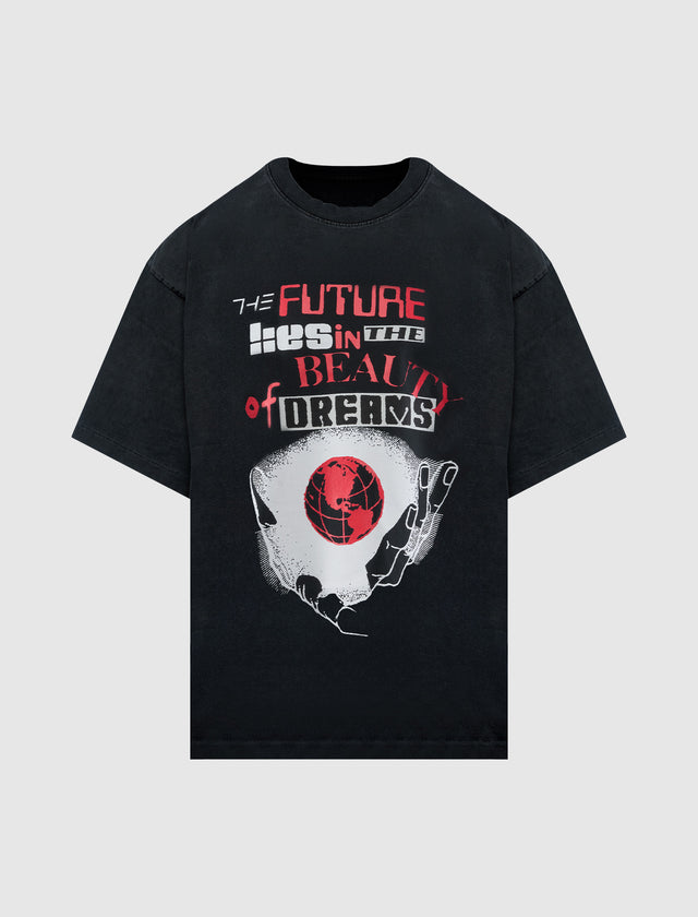 SOCIAL STATUS GLOBE T-SHIRT