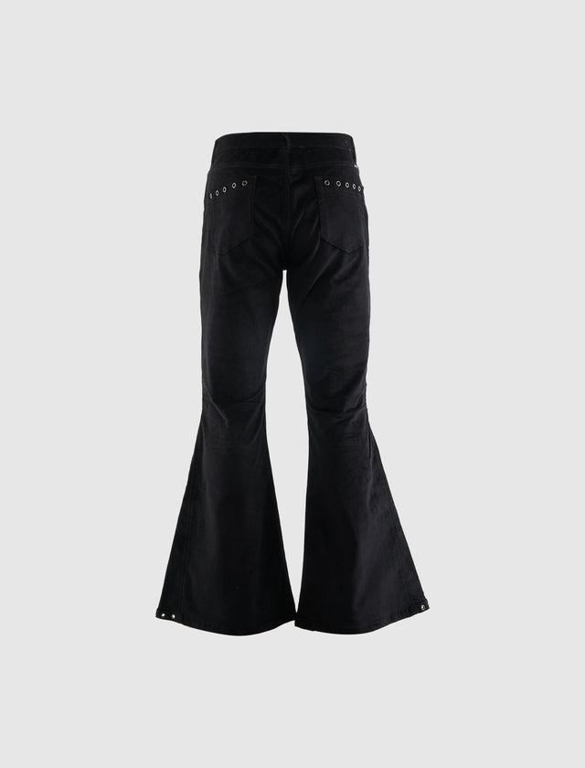 BRUSHED BELL BOTTOM PANTS