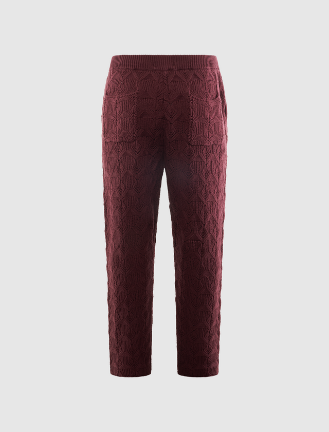 CABLE KNIT PANT
