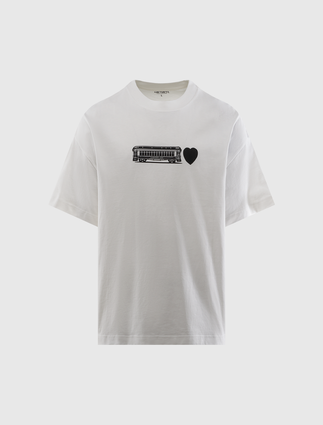 DECONSTRUCTED LABEL T-SHIRT