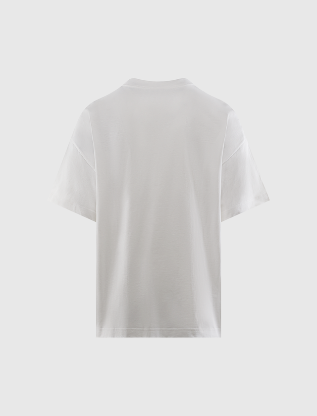 DECONSTRUCTED LABEL T-SHIRT