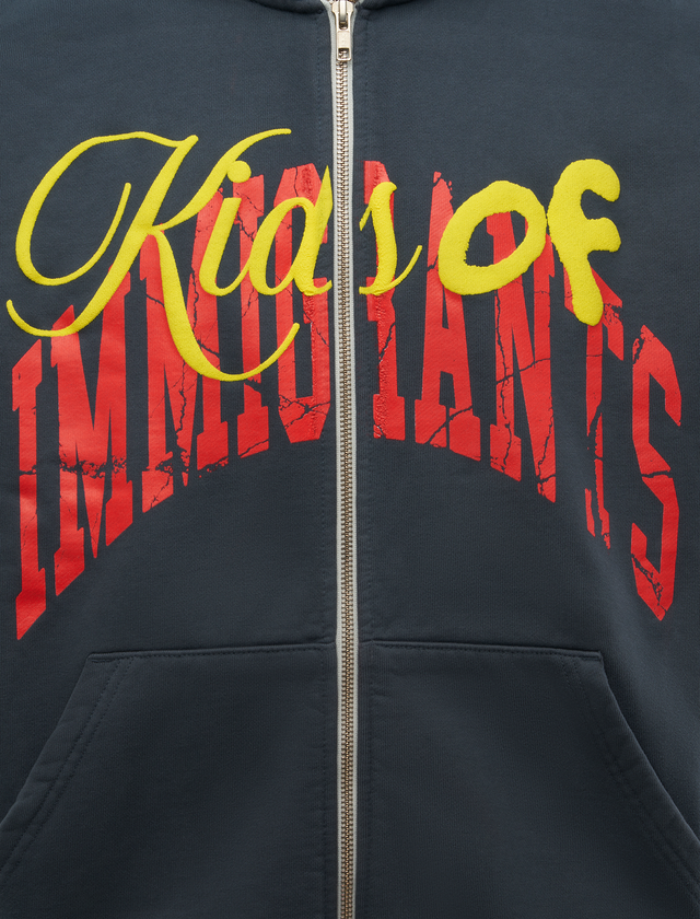 KOI STACKED UP ZIP HOODIE