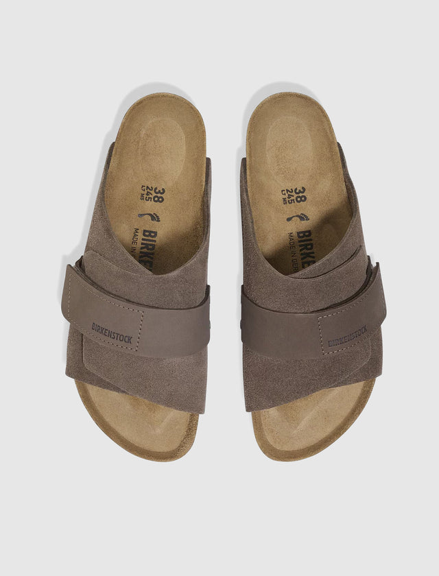 KYOTO NUBUCK LEATHER/SUEDE "GRAY"