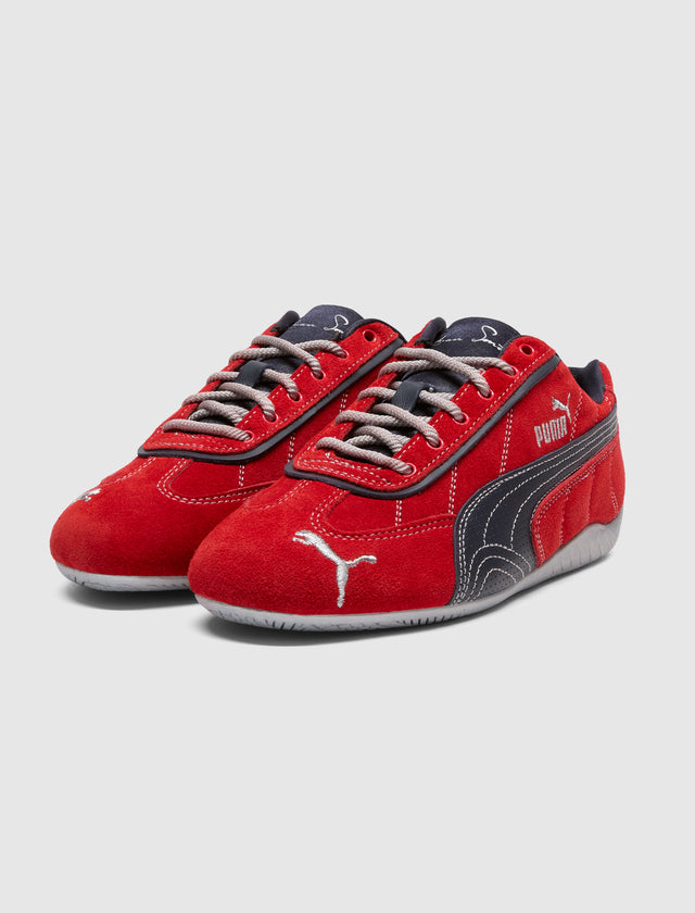 LAQUAN SMITH SPEEDCAT "RED/BLACK/SILVER"