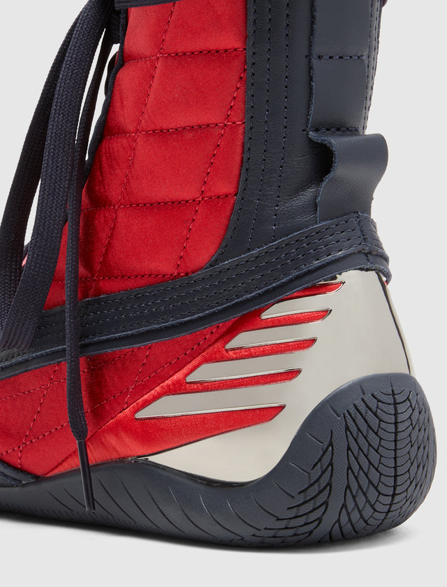 LAQUAN SMITH X SPEEDCAT MID "RED/BLACK"