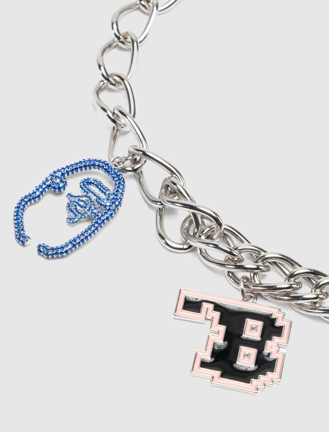 MULTI LOGO NECKLACE