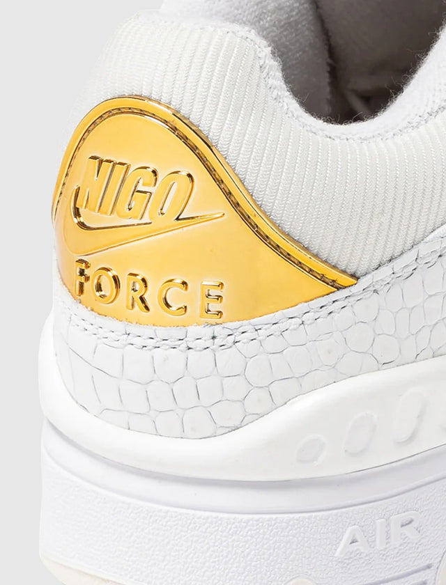 NIGO AIR FORCE 3 LOW "WHITE CROC"
