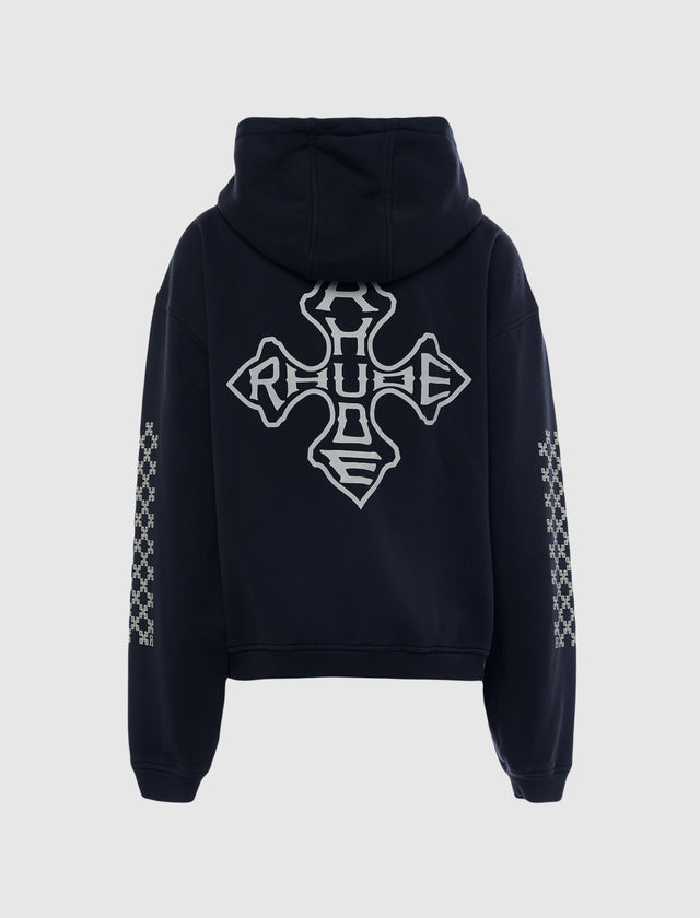 LOGO ZIP UP HOODIE
