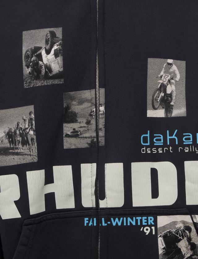 WINTER 91 RALLYE ZIP-UP HOODIE