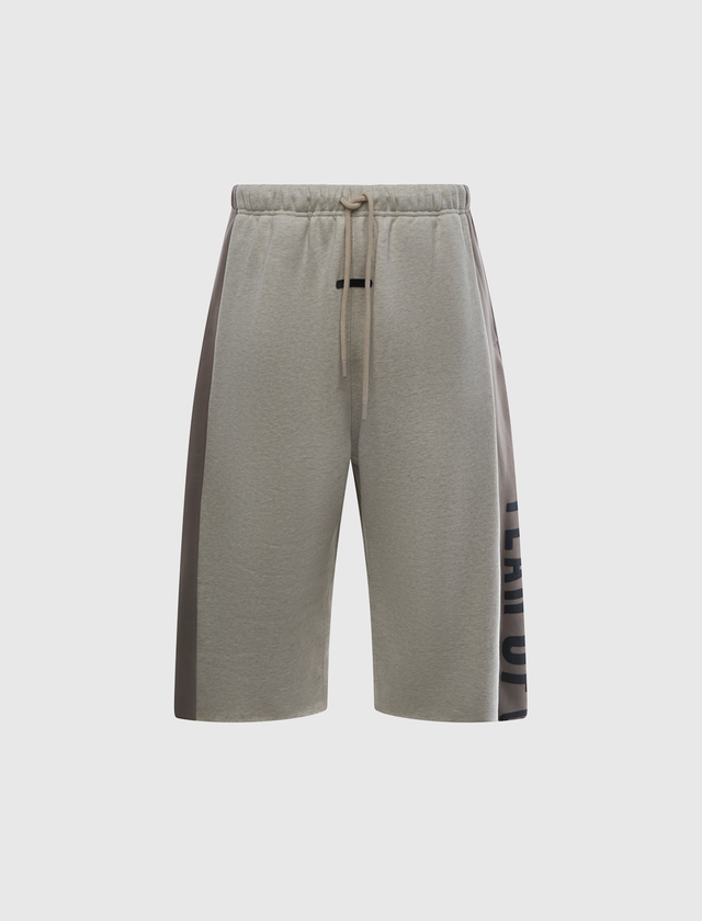 PANELLED RAW CUT OFF SWEATPANT