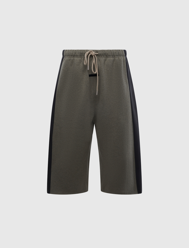 PANELLED RAW CUT OFF SWEATPANT
